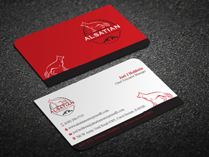 Business Card Design by Magic of Art for Alsatian Enterprises LLC  | Design: #29093159