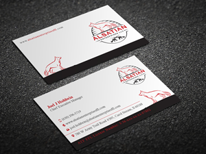Business Card Design by Magic of Art for Alsatian Enterprises LLC  | Design: #29093161
