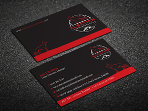 Business Card Design by Magic of Art for Alsatian Enterprises LLC  | Design: #29123444