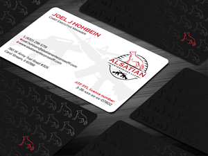 Business Card Design by Tripti Ranjan Gain for Alsatian Enterprises LLC  | Design: #29080140