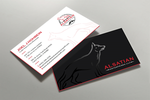 Business Card Design by Tripti Ranjan Gain for Alsatian Enterprises LLC  | Design: #29080169