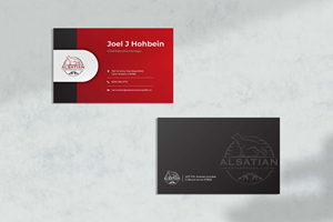 Diseño de Tarjeta de Presentación por iftitahNA para Alsatian Enterprises LLC  | Diseño #29113971