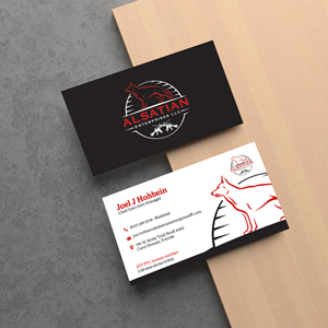 Diseño de Tarjeta de Presentación por BLUE WINGS para Alsatian Enterprises LLC  | Diseño: #29124237