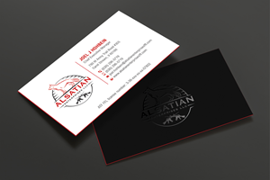 Business Card Design by DesignShout for Alsatian Enterprises LLC  | Design: #29080616