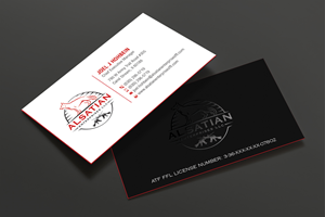 Business Card Design by DesignShout for Alsatian Enterprises LLC  | Design: #29080654