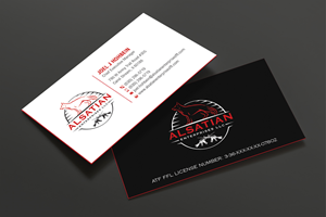 Business Card Design by DesignShout for Alsatian Enterprises LLC  | Design: #29080655