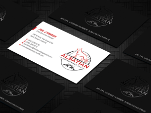 Business Card Design by DesignShout for Alsatian Enterprises LLC  | Design: #29080744