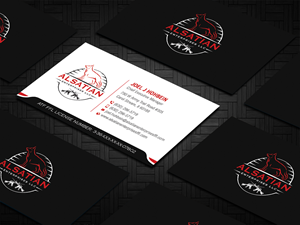 Business Card Design by DesignShout for Alsatian Enterprises LLC  | Design: #29080812