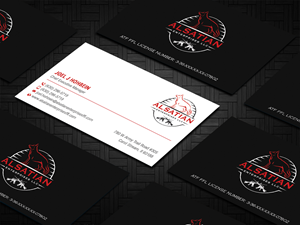 Business Card Design by DesignShout for Alsatian Enterprises LLC  | Design: #29080890