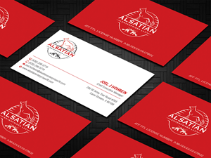 Business Card Design by DesignShout for Alsatian Enterprises LLC  | Design: #29123835