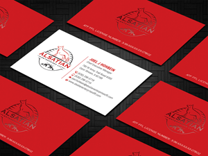 Business Card Design by DesignShout for Alsatian Enterprises LLC  | Design: #29123879