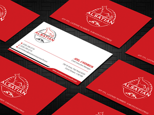 Business Card Design by DesignShout for Alsatian Enterprises LLC  | Design: #29124466