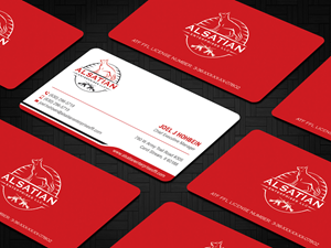 Business Card Design by DesignShout for Alsatian Enterprises LLC  | Design: #29124469