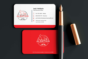 Business Card Design by AA Solutions for Alsatian Enterprises LLC  | Design: #29144009