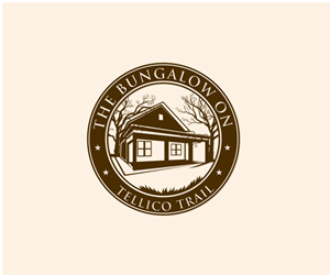 The Bungalow on Tellico Trail | Logo Design by Paint-Tools