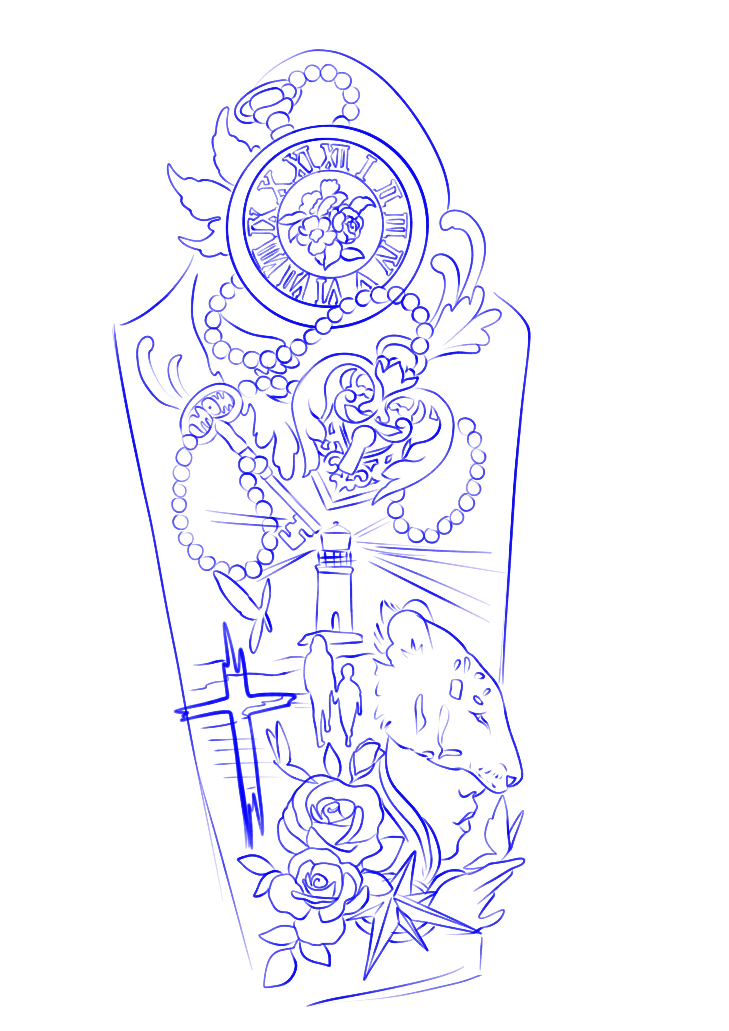 Diseño de Tatuaje por Omelas para este proyecto | Diseño: #29150984