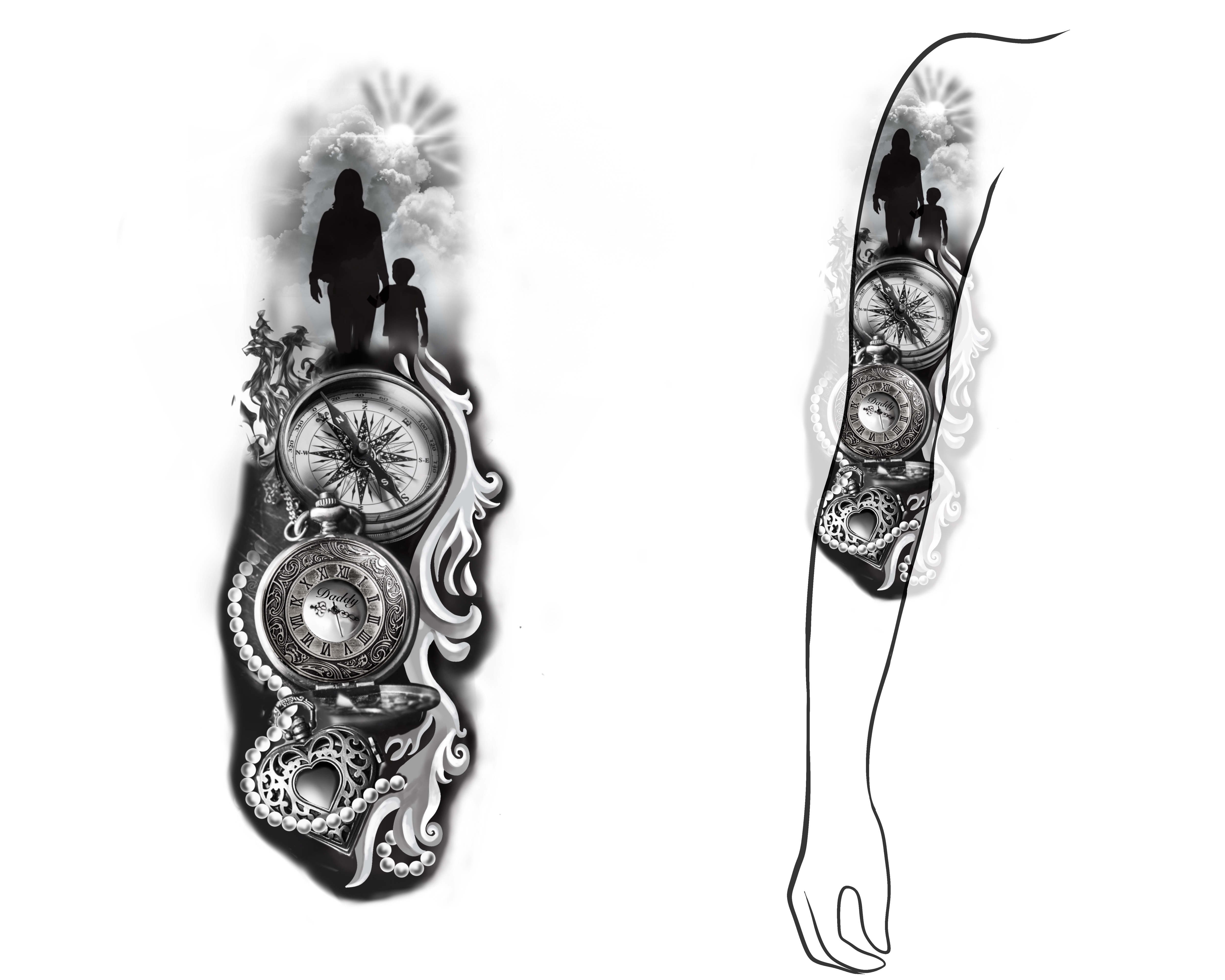 Tattoo Design by ELAMANTS for this project | Design #29152748