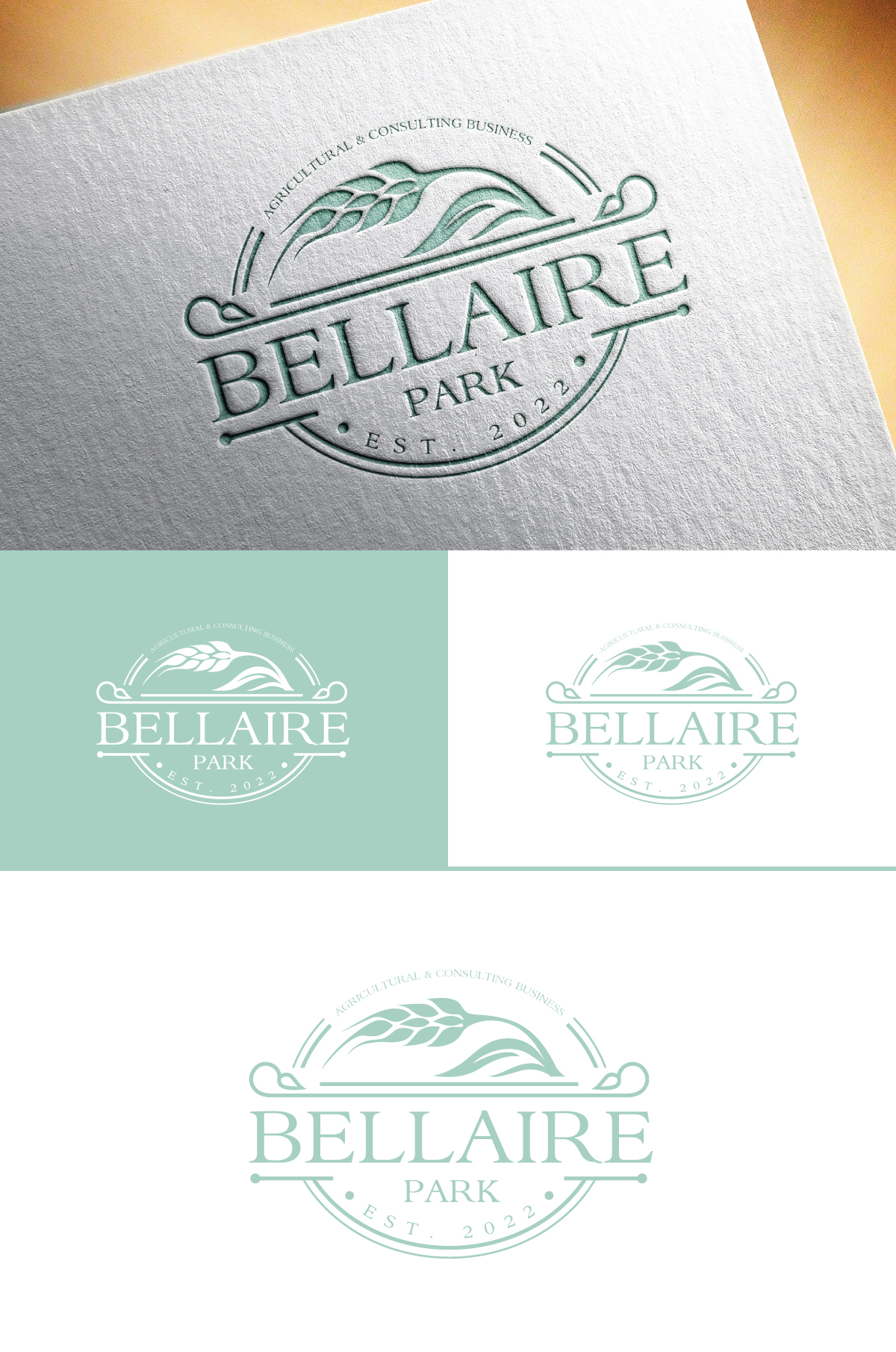 Logo Design by Logo Stock for Padthaway Caravan Park | Design #29083235