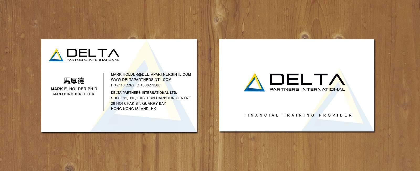 Diseño Gráfico por MNM para Delta Partners International | Diseño #29094459