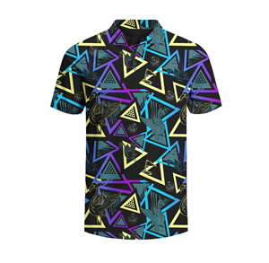 Fun loud polo design with retro/ abstract shapes and elements. | T-Shirt-Design von CREARTIVE