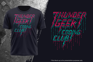Thunder Geek Coding Club | T-Shirt-Design von gekgrfx