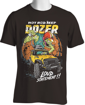 DOZER CHARACTER | Diseño de Camiseta por Etagraph