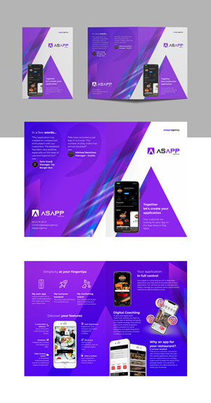 ASAPP | Diseño de Brochure por KreativeMadz