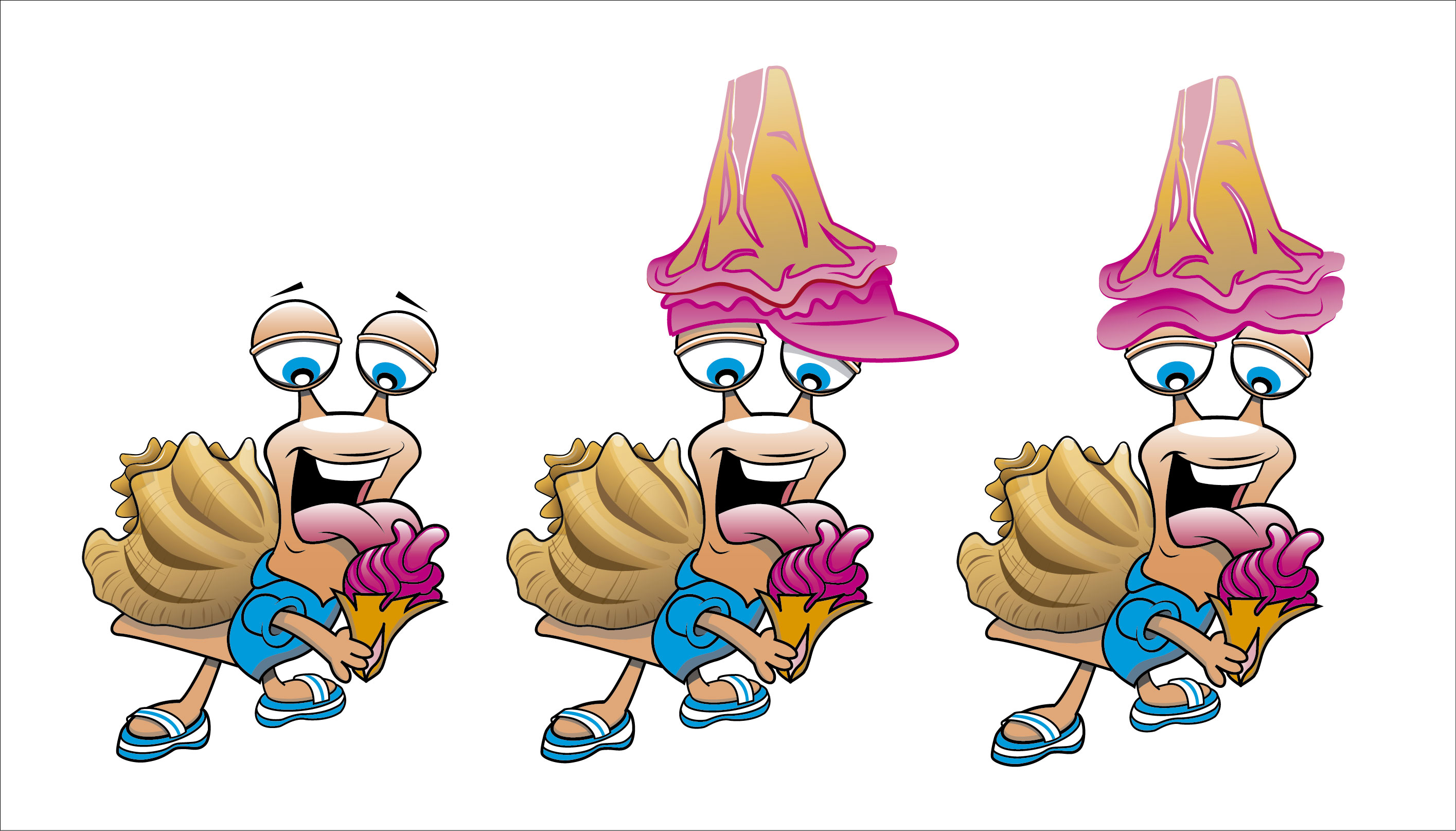 Mascot Design by chute.juego for Conch Custard, Inc. | Design #29143757