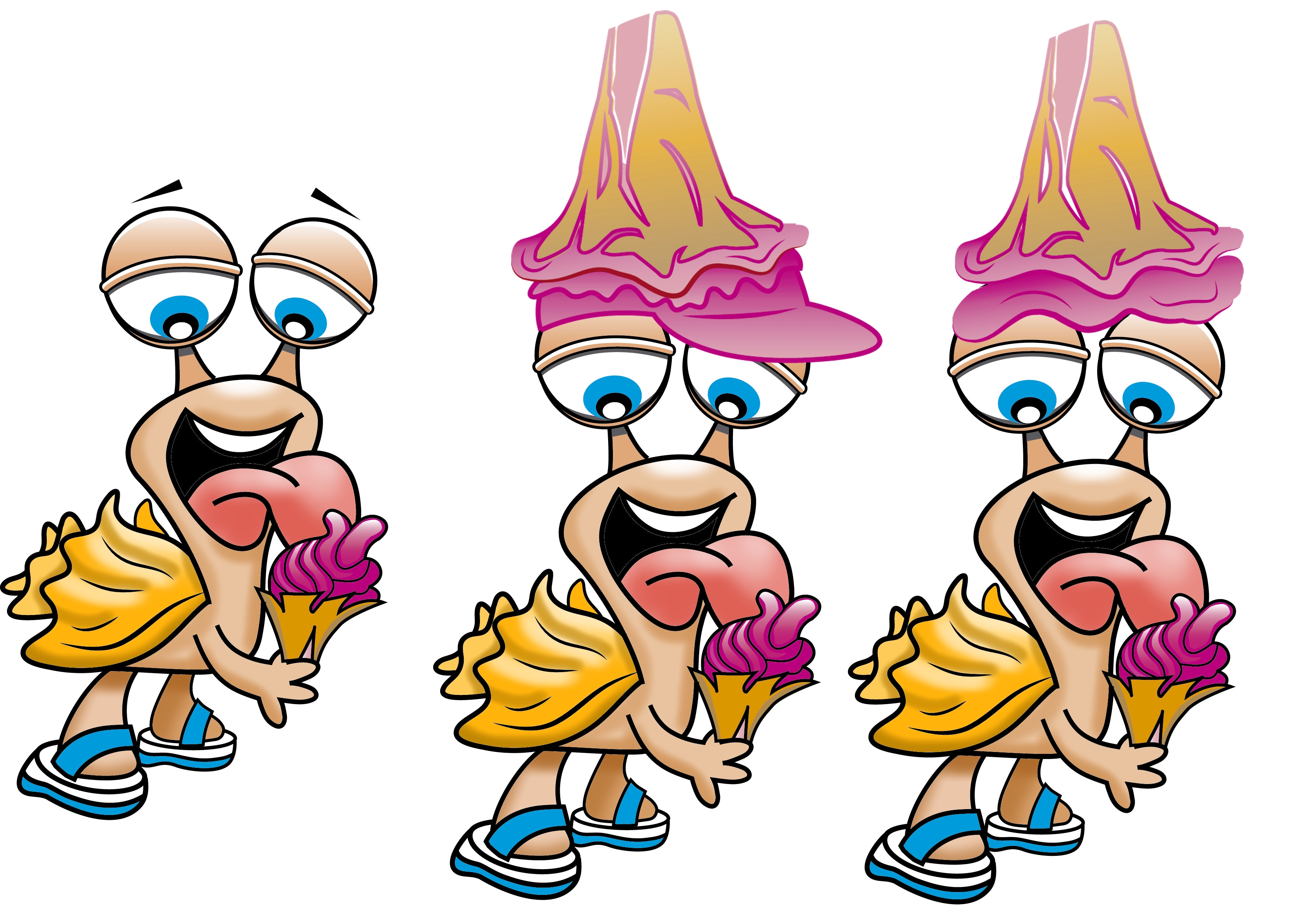 Mascot Design by chute.juego for Conch Custard, Inc. | Design #29164853