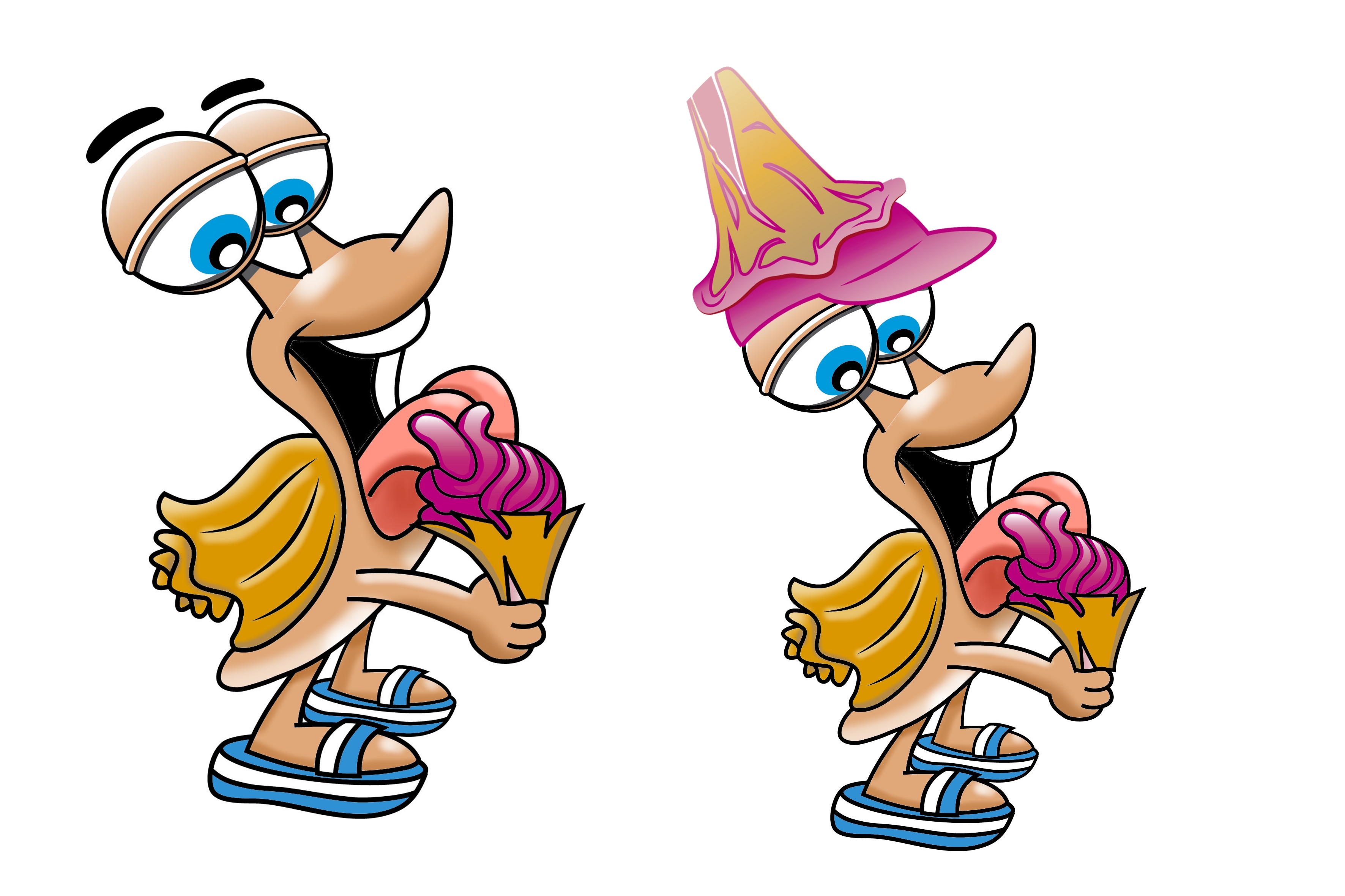 Mascot Design by chute.juego for Conch Custard, Inc. | Design #29168495