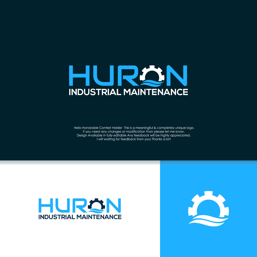 Logo-Design von LogoEon für Huron Industrial Maintenance  | Design #29088094