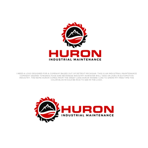 Logo-Design von AlphabetZero.co.uk für Huron Industrial Maintenance  | Design: #29092008