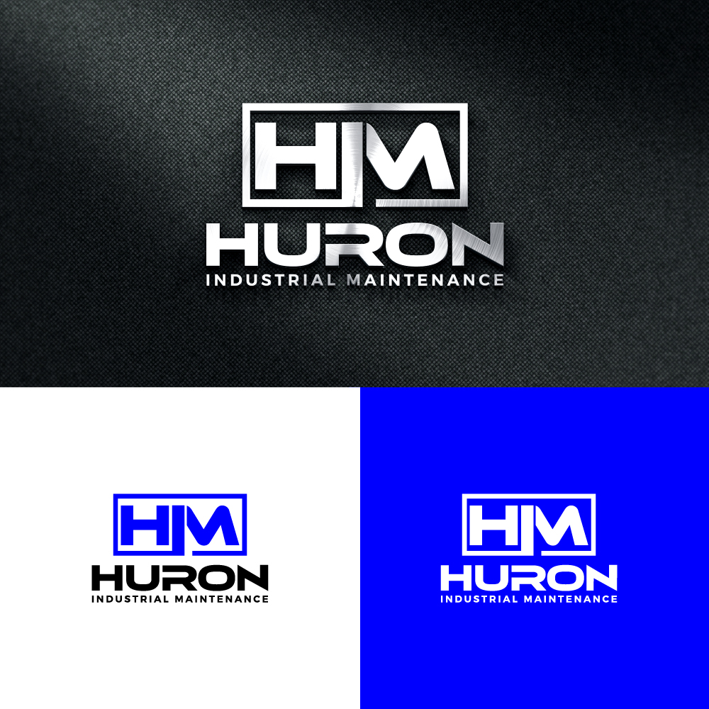 Logo-Design von AlphabetZero.co.uk für Huron Industrial Maintenance  | Design #29093968