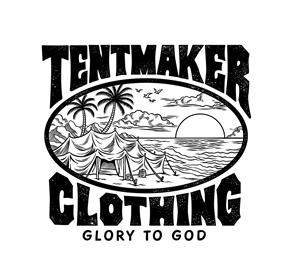 Tentmaker Clothing - Hand illustration, T-Shirt design