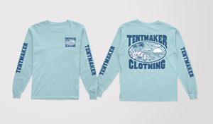 Tentmaker Clothing - Hand illustration, T-Shirt design | Diseño de Camiseta por SangBlater