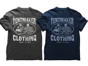 T-shirt Design by Teespixels for Tent Maker Clothing Co. | Design: #29096410
