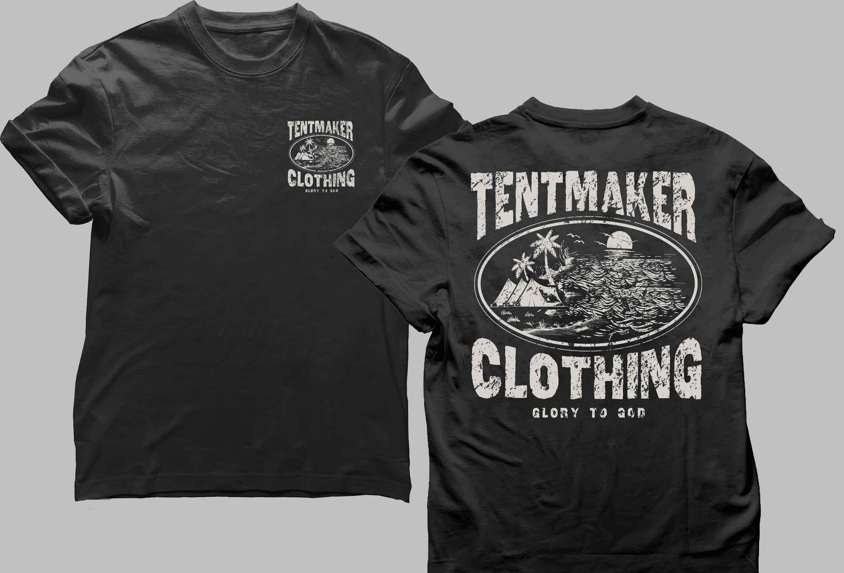 Design de T-shirt par Teespixels pour Tent Maker Clothing Co. | Design #29101885