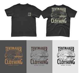 Design de T-shirt par zero creative pour Tent Maker Clothing Co. | Design #29108691