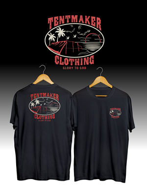T-shirt Design by DesigNooox for Tent Maker Clothing Co. | Design: #29095865
