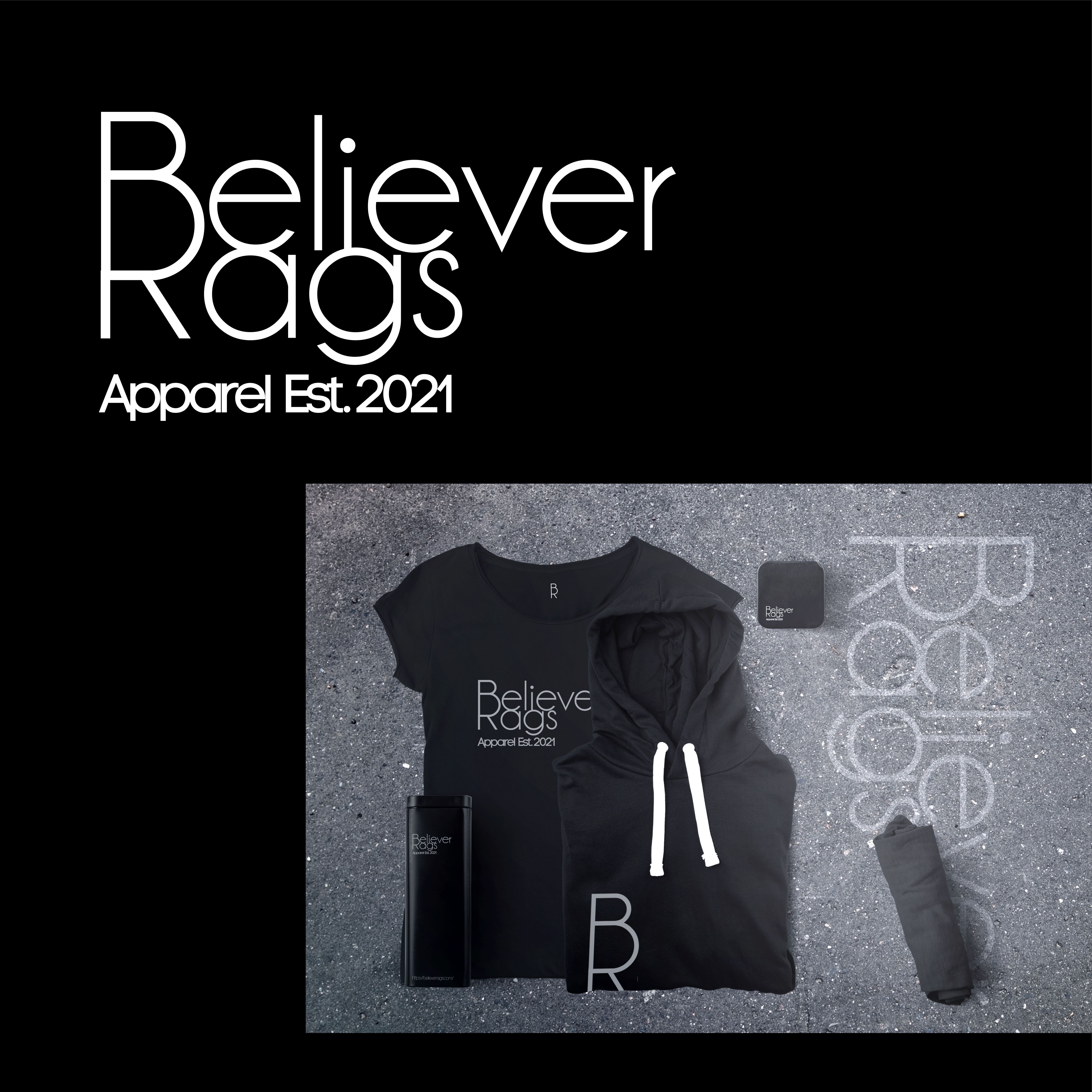 Graphic Design by BWEL for Believer Rags | Design #29087605