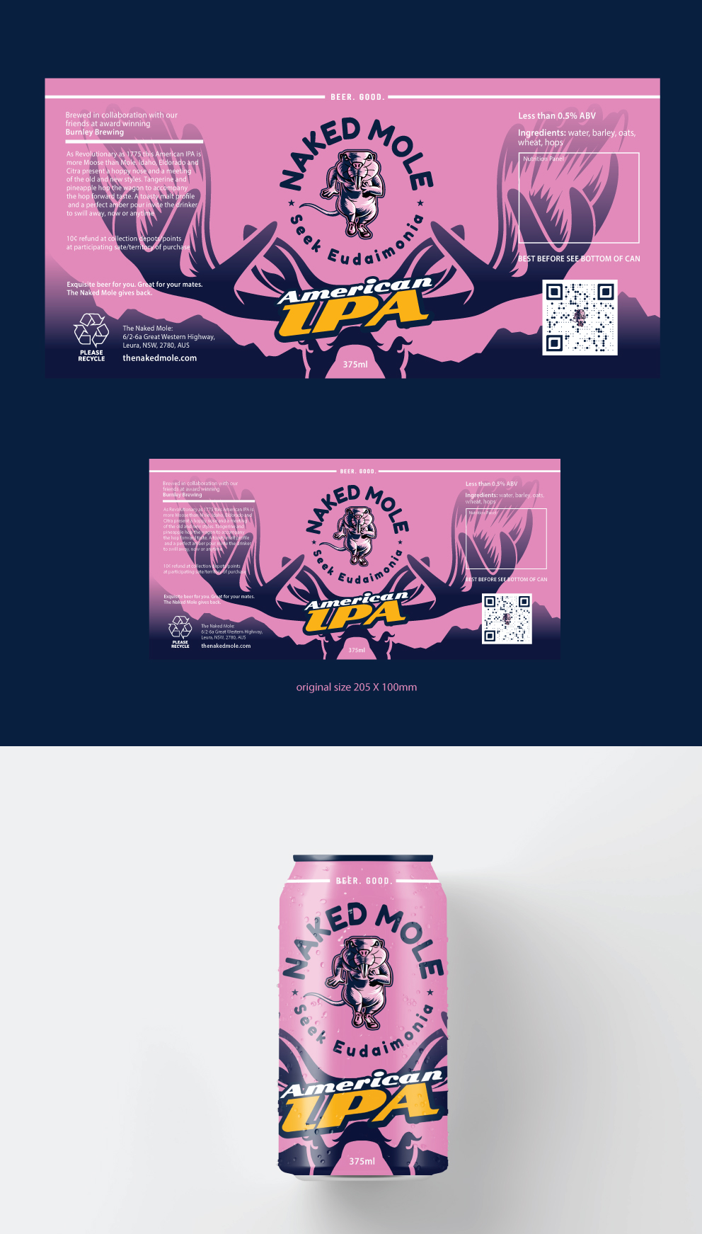 Label Design by ally designs for this project | Design #29094763