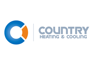 Logo-Design von sD für Country Cooling & Heating Inc | Design #66872