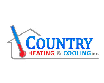 Logo Design by bluberri for Country Cooling & Heating Inc | Design #66885
