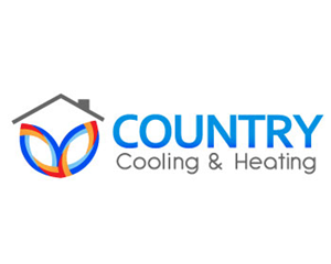 Logo Design by bluberri for Country Cooling & Heating Inc | Design: #67051