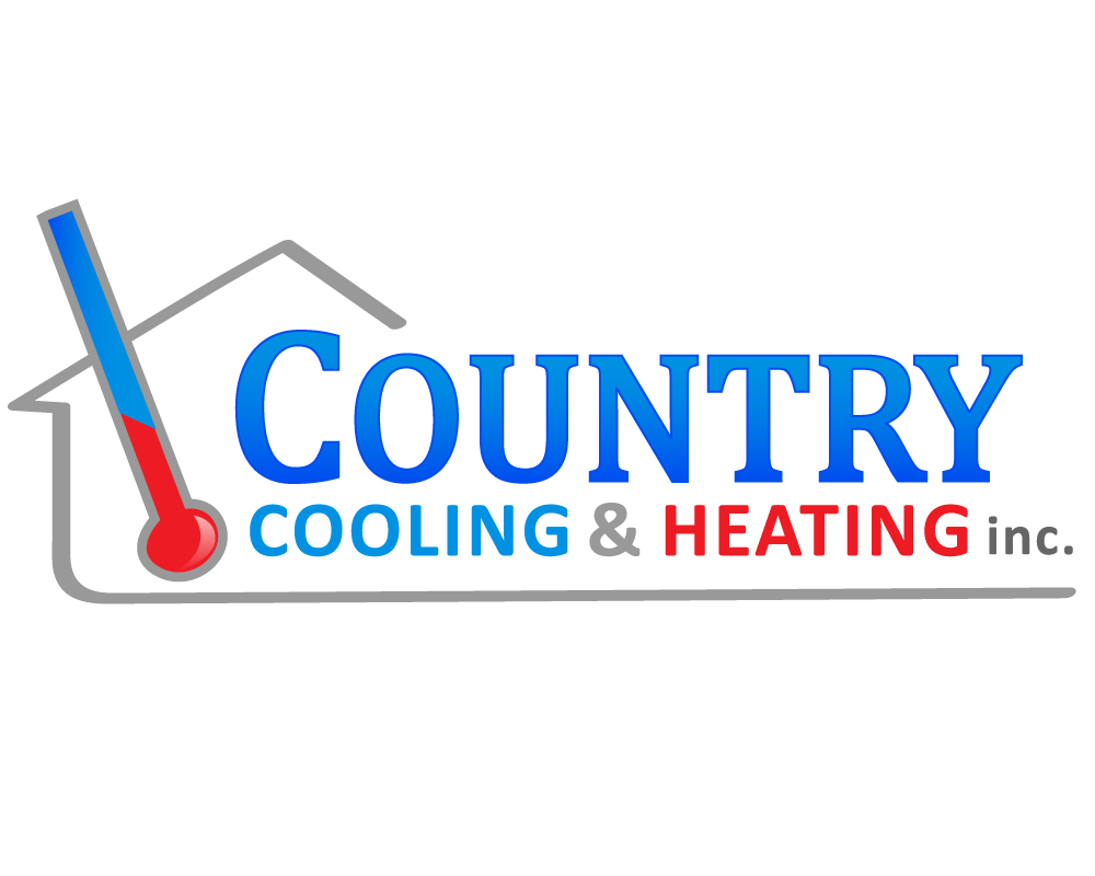 Diseño de Logo por bluberri para Country Cooling & Heating Inc | Diseño #67405