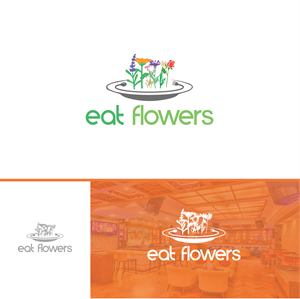 Eat Flowers | Logo Design by ashantha