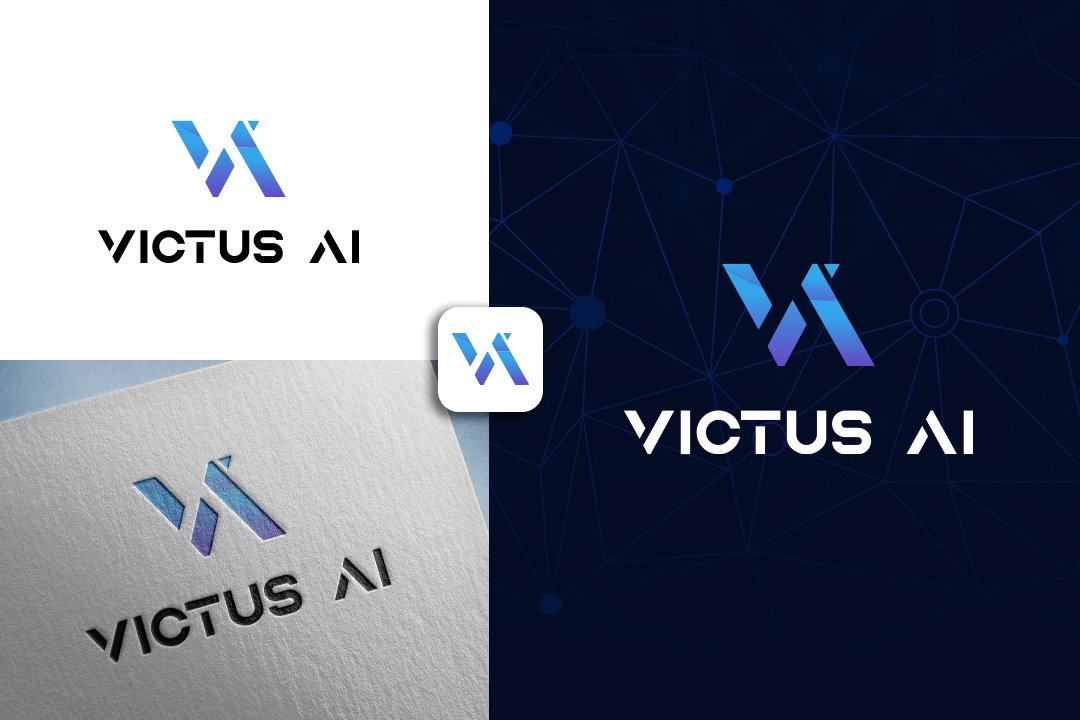 Logo Design by Hammad09 for VICTUS AI | Design #29101084