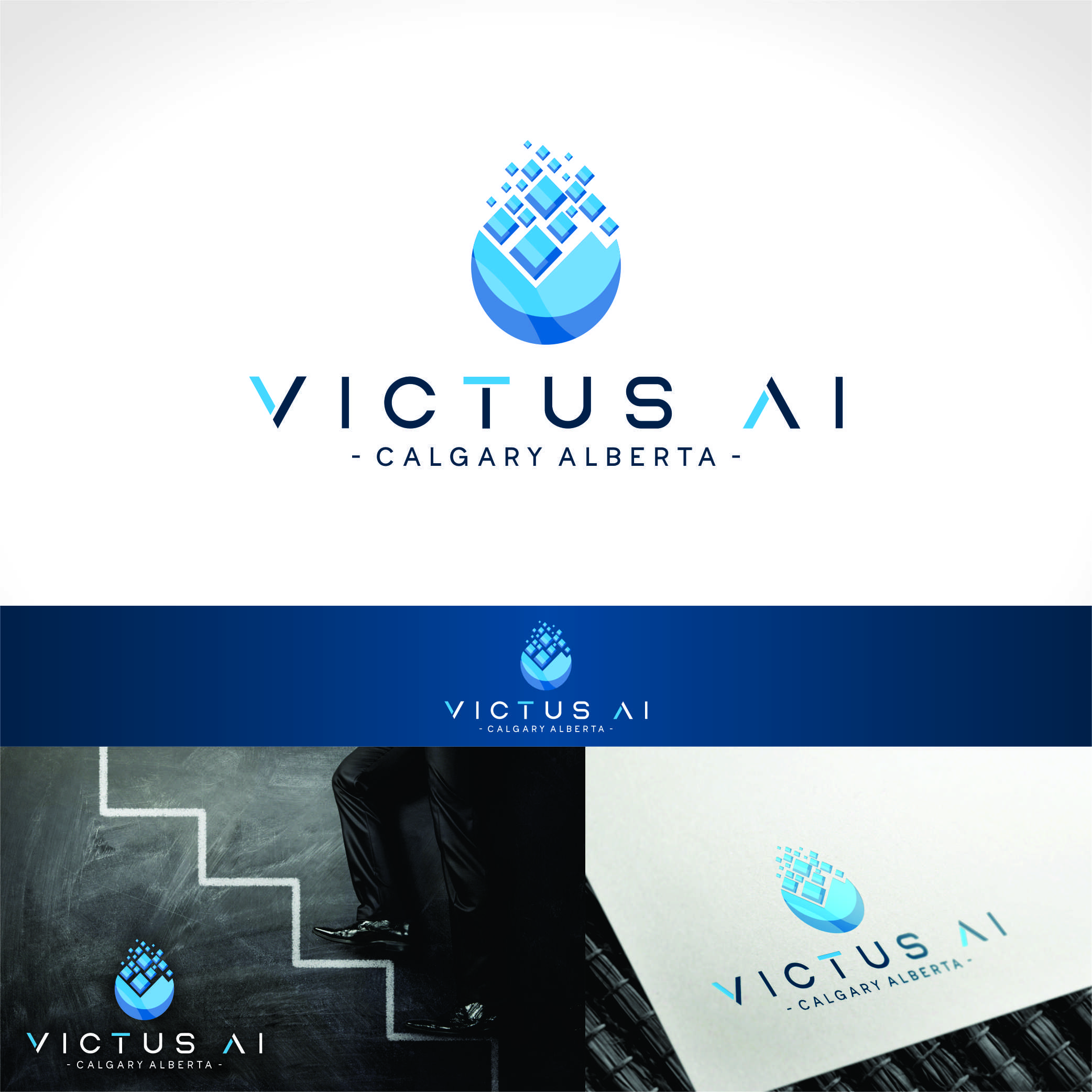 Diseño de Logo por Nicolene Barnard para VICTUS AI | Diseño #29100650
