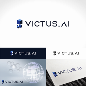 Logo Design by Nicolene Barnard for VICTUS AI | Design: #29121647