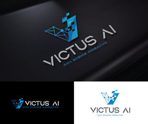 Logo Design by step forward 2 for VICTUS AI | Design: #29092860